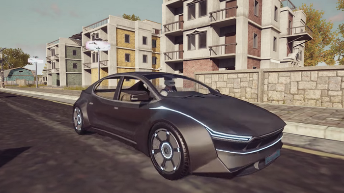 Vehicle named Volta in PUBG New State