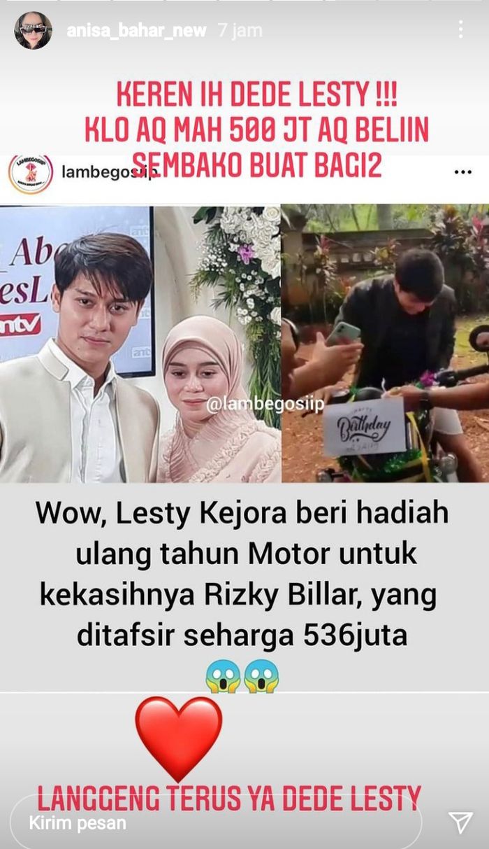 Unggahan Anisa Bahar