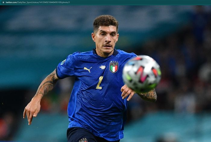 Giovanni Di Lorenzo tampil apik bersama timnas Italia di EURO 2020.