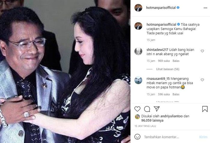 Hotman Paris bicara soal Meriam Bellina