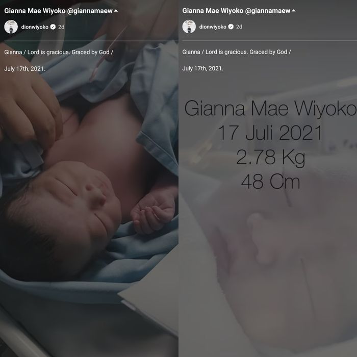 Baru Lahir Langsung Mencuri Perhatian Ini Arti Nama Anak Dion Wiyoko Yang Sudah Dinantikan Selama 4 Tahun Lamanya
