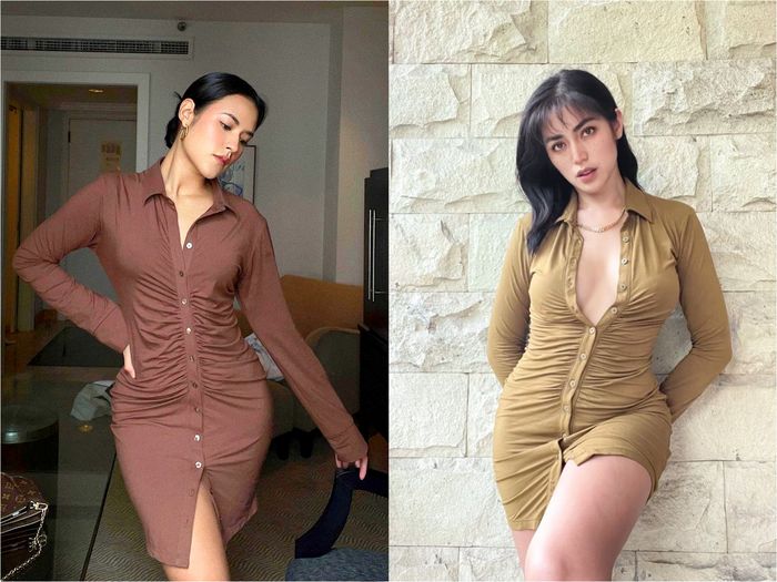 Gaya Seksi Raisa Vs Jessica Iskandar Pakai Baju Ketat Dengan Model Yang