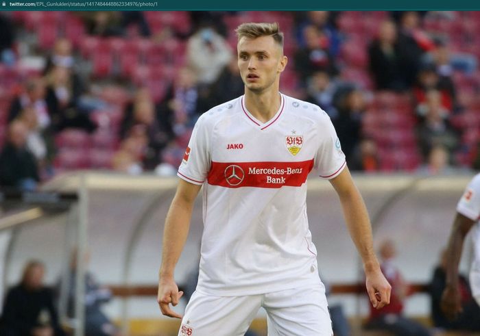 Penyerang VfB Stuttgart, Sasa Kalajdzic.