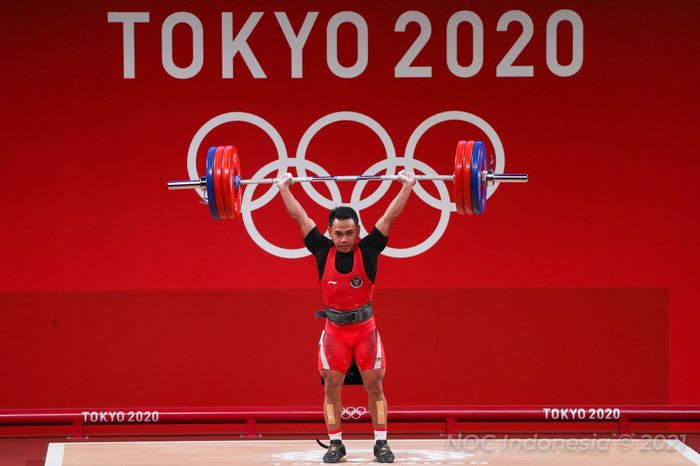 Perjuangan lifter Indonesia, Eko Yuli Irawan pada Olimpiade Tokyo 2020, Minggu (25/7/2021)