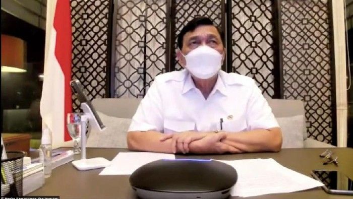Luhut umumkan PPKM Terbaru yang diperpanjang hingga 16 Agustus.