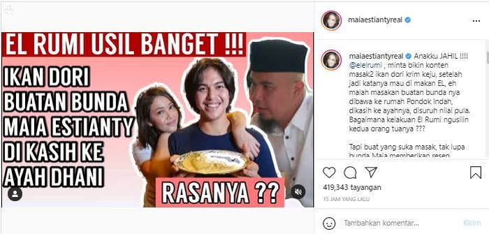 Postingan Maia Estianty
