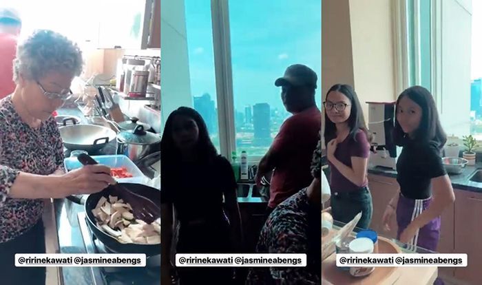 Kehidupan Rini Yulianti dan anak serta ibu mertuanya orang korea