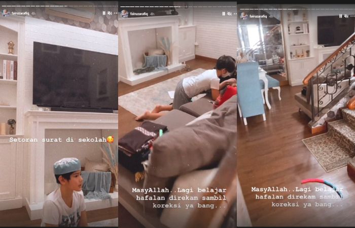 Ruang keluarga di rumah <a href='https://tribunmedan.cfd/tag/fairuz-a-rafiq' title='Fairuz&nbsp;A&nbsp;Rafiq'>Fairuz&nbsp;A&nbsp;Rafiq</a>