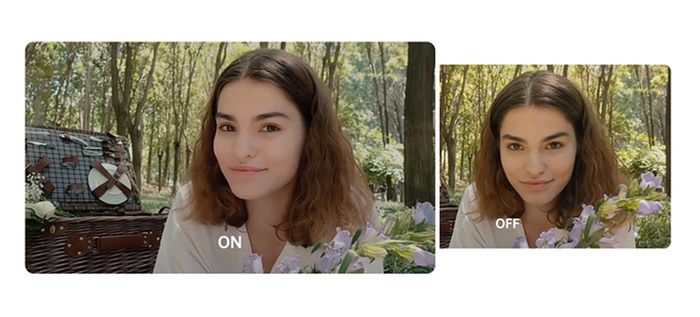 Fitur videografi Bokeh Flare Portrait Video di Reno6.