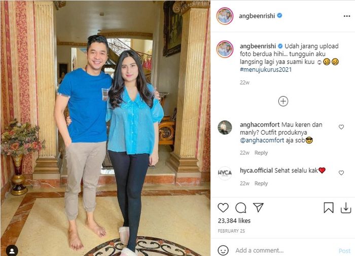 Rumah <a href='https://medan.tribunnews.com/tag/angbeen-rishi' title='Angbeen Rishi'>Angbeen Rishi</a> dan <a href='https://medan.tribunnews.com/tag/adly-fairuz' title='Adly Fairuz'>Adly Fairuz</a>