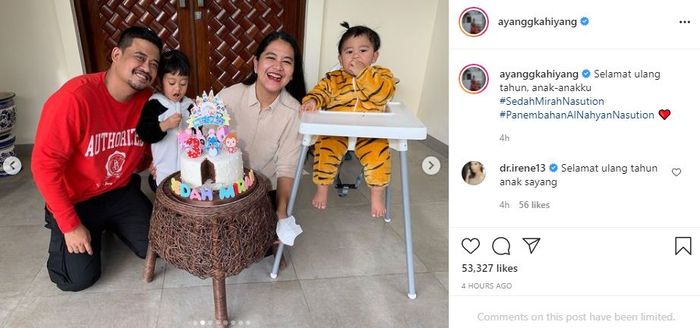 Ulang tahun Sedah Mirah dan Panembahan Al Nahyan Nasution