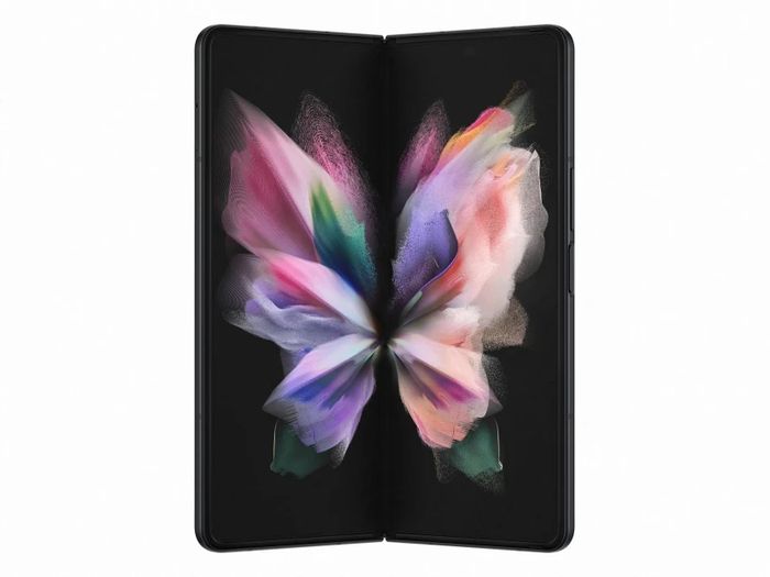 The screen of the Samsung Galaxy Z Fold 3.