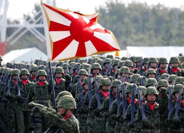 Pasukan Tentara Jepang, salah satu tentara terkuat di dunia.