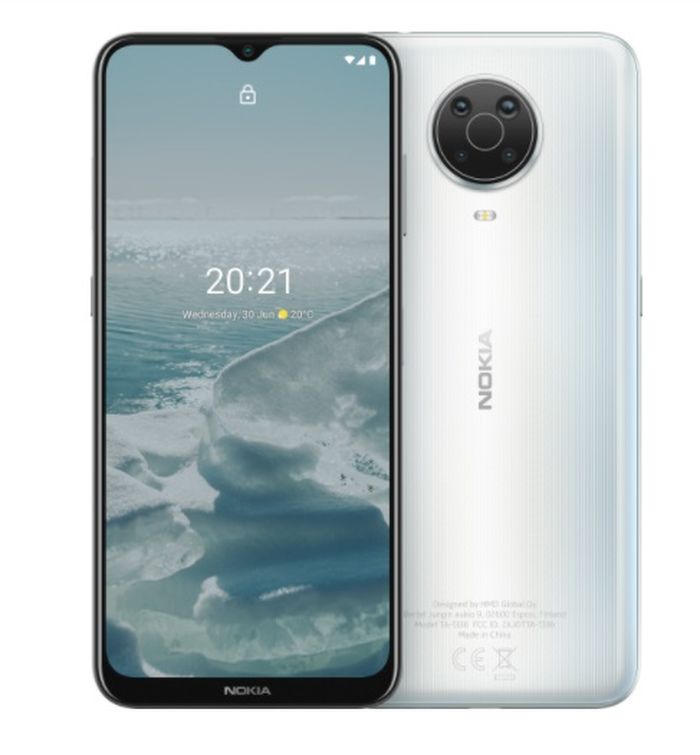 Nokia G20 Glacier color