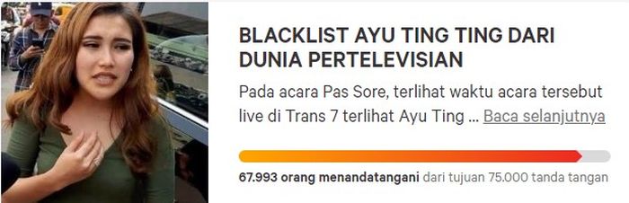 Ayu Ting Ting diboikot