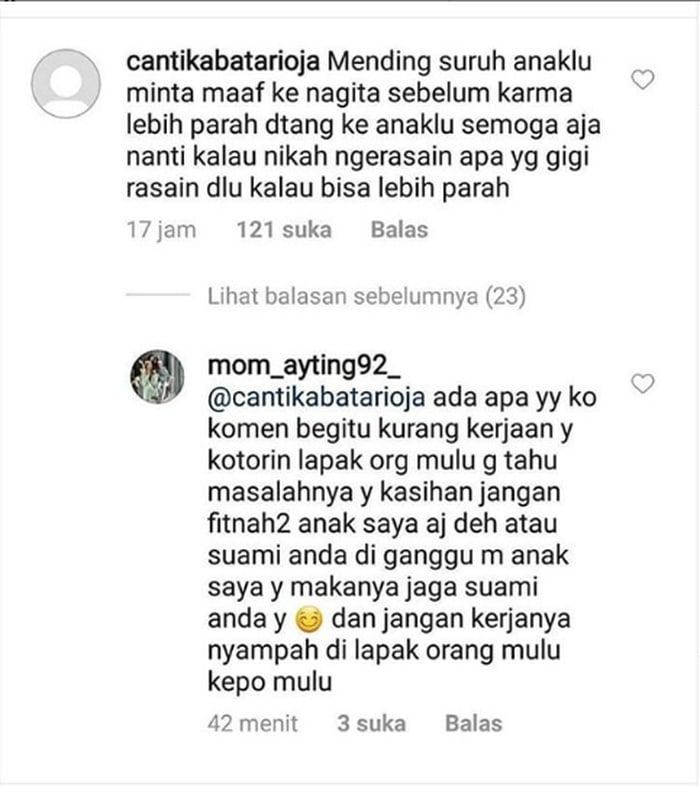 Umi Kalsum Semprot Haters Ayu Ting Ting
