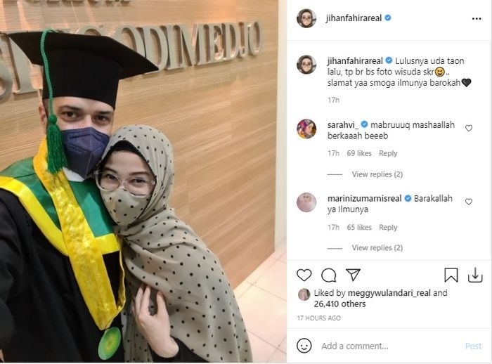 Jihan Fahira dan Primus Yustisio