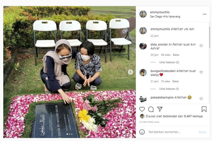 Unggahan Ibunda <a href='https://manado.tribunnews.com/tag/bunga-citra-lestari' title='Bunga Citra Lestari'>Bunga Citra Lestari</a>