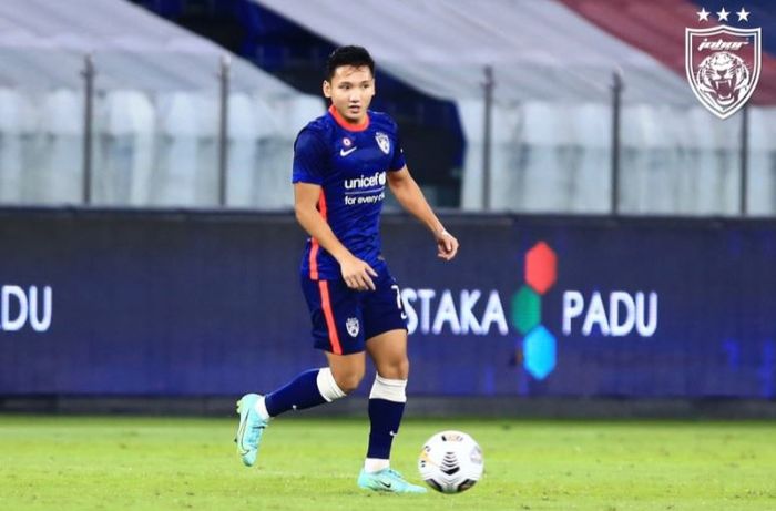 Gelandang timnas Indonesia, Syahrian Abimanyu, akhirnya debut bersama Johor Darul Takzim di Liga Super Malaysia, pada Minggu (8/8/2021).