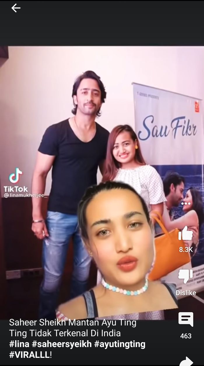 Selebgram yang terkenal karena kecintaannya pada Bollywood, Lina Mukherjee, mengungkapkan fakta mengejutkan tentang aktor India, Shaheer Sheikh.