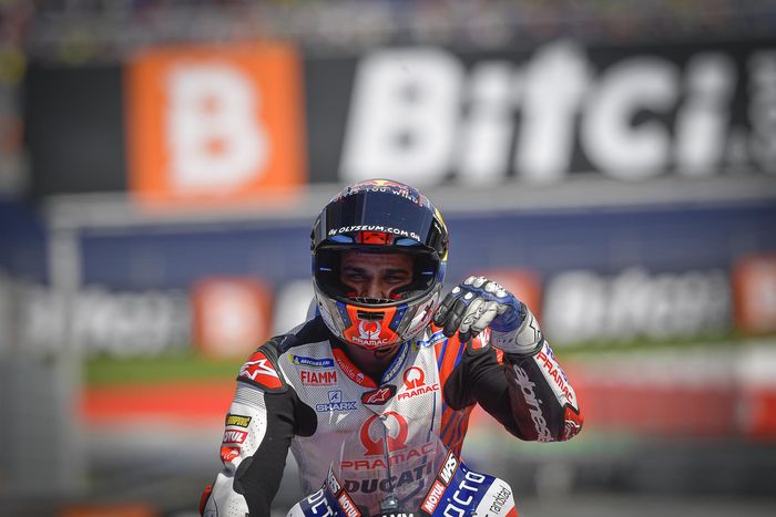 Pembalap Pramac Racing, Jorge Martin, pada balapan MotoGP Austria 2021 di Red Bull Ring.