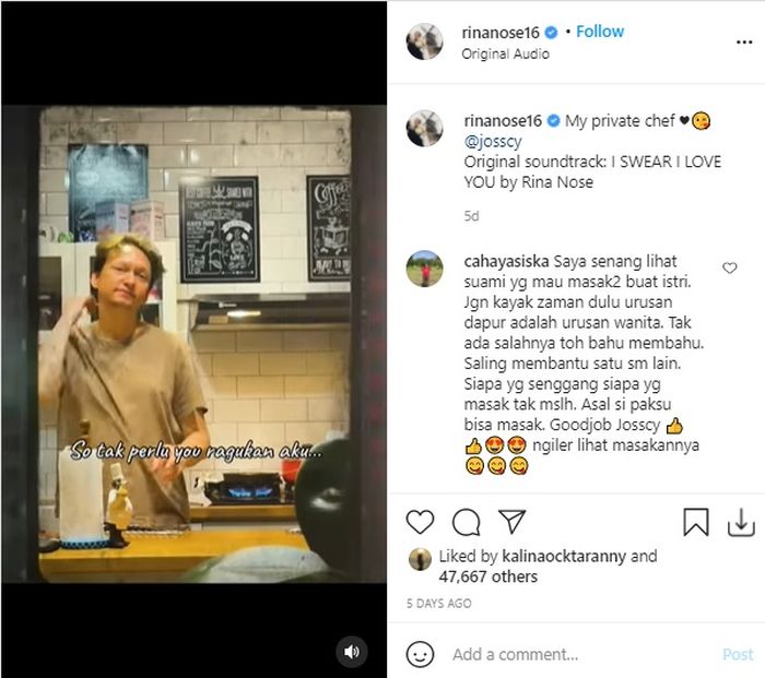 Rumah artis <a href='https://medan.tribunnews.com/tag/rina-nose' title='Rina Nose'>Rina Nose</a>
