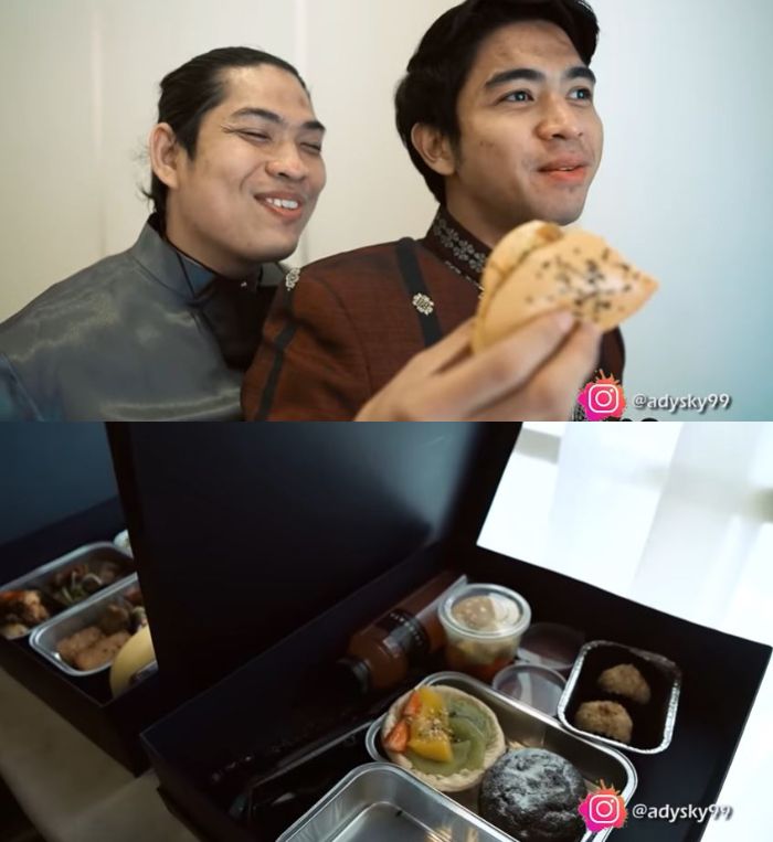 Isi box <a href='https://manado.tribunnews.com/tag/makanan' title='makanan'>makanan</a> pada acara <a href='https://manado.tribunnews.com/tag/pengajian' title='pengajian'>pengajian</a> Leslar