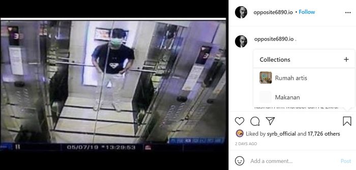 Foto seseorang yang diduga Alvin Faiz