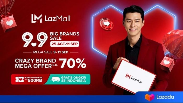 Lazada 9.9 Big Brands Sale