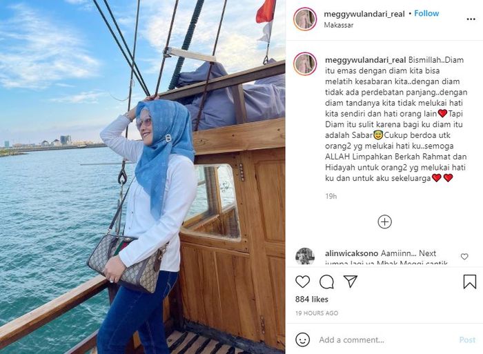 Gaya Meggy Wulandari yang hidup bahagia pasca cerai dari Kiwil
