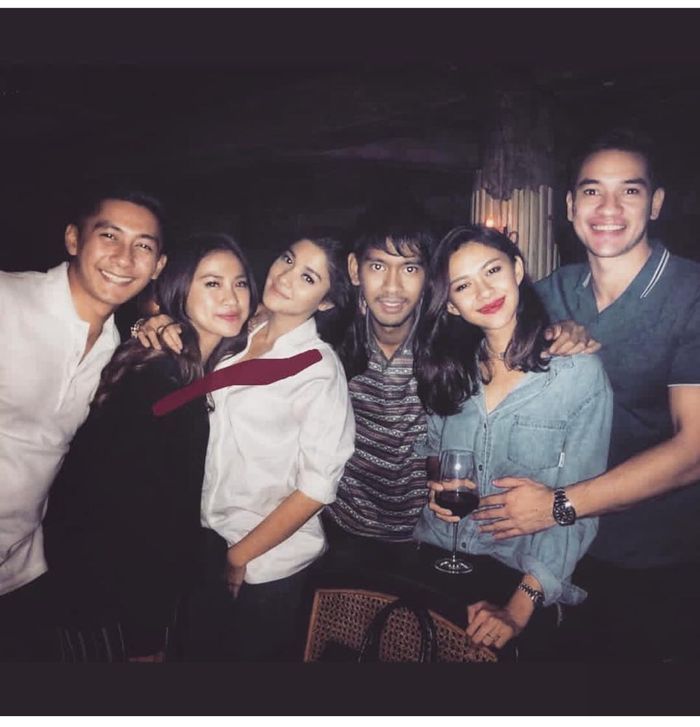 Nathana Ghaza bersama kakak kandung dan iparnya