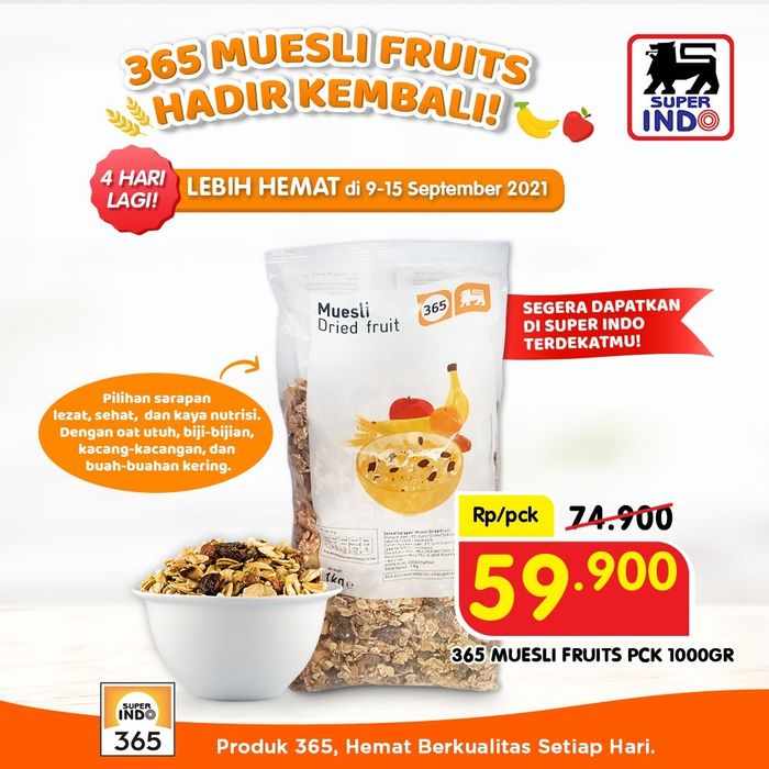 Bukan Halu, Menu Sarapan Hemat Kini Tersedia di Promo Superindo