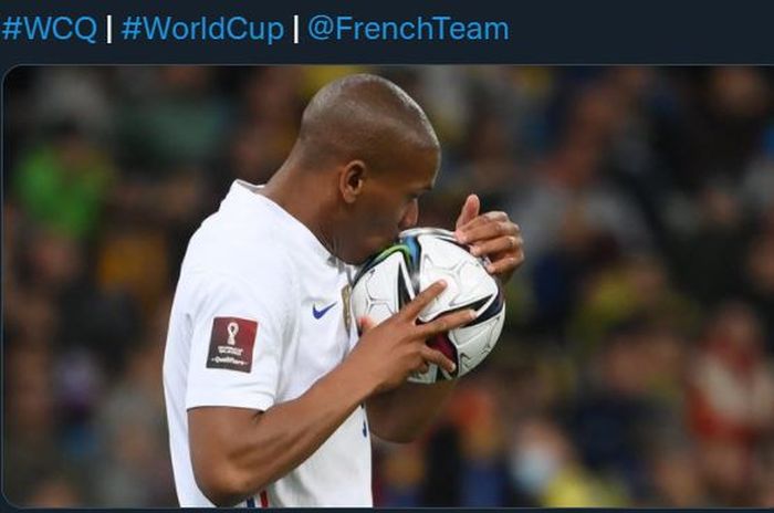 Anthony Martial cetak gol lagi dalam duel Kualifikasi Piala Dunia 2022 antara Ukraina vs Prancis.