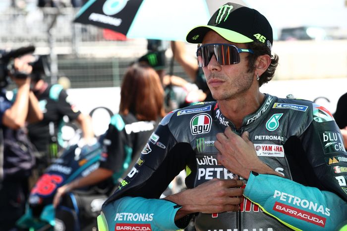 Pembalap Petronas Yamaha SRT, Valentino Rossi, berharap mendapatkan hasil yang bagus pada seri balap MotoGP San Marino di Sirkuit Misano, Italia, pada 17-19 September 2021.