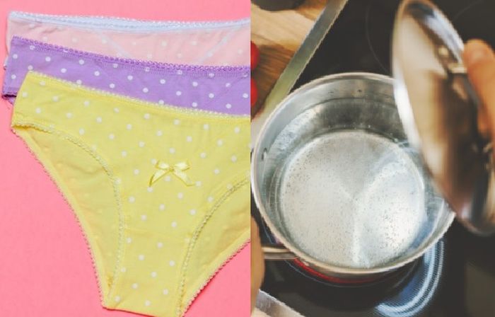 Hal luar biasa jika rajin mencuci celana dalam dengan air panas