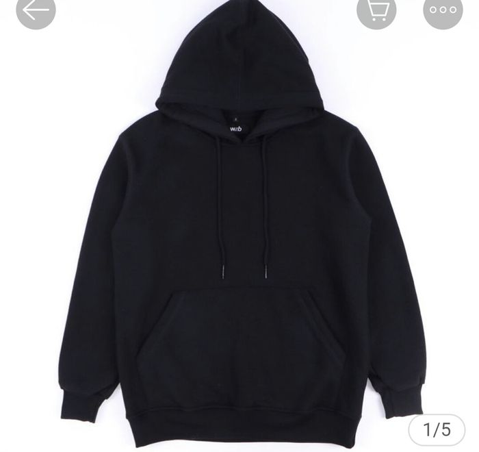 5 Rekomendasi Hoodie Brand Lokal Warna Hitam Polos Harga Murah - Semua
