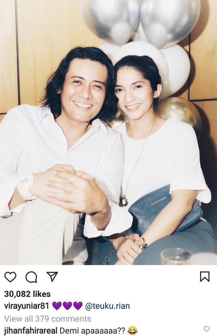 Unggahan Instagram Vira Yuniar