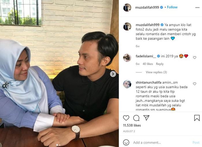 Kemesraan Muzdalifah dan Fadel Islami