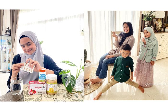 Ruang makan di rumah Hengky Kurniawan