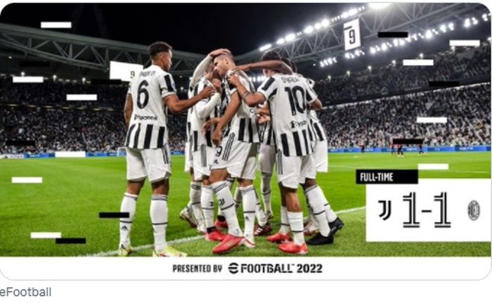 Juventus kembali gagal menang di Liga Italia setelah ditahan AC Milan 1-1 pada pekan ke-4, Minggu (19/9/2021) di Juventus Stadium.
