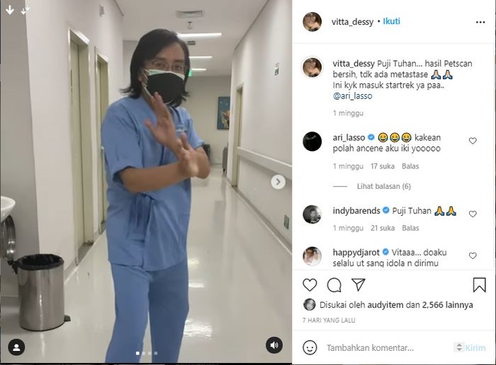 Kondisi terkini Ari Lasso