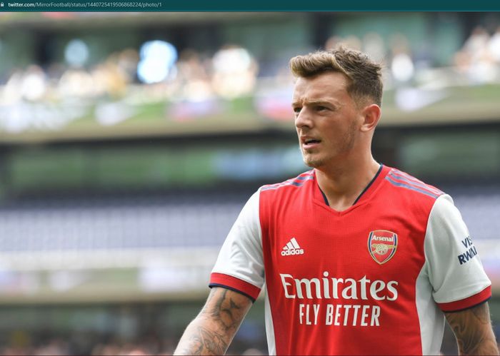 Bek baru Arsenal, Ben White.