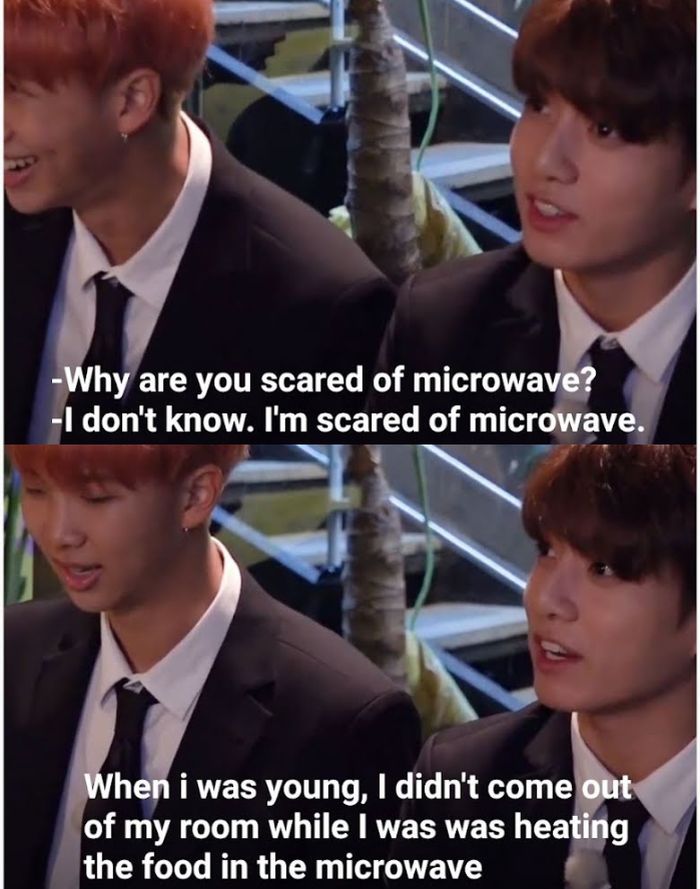 Pengakuan Jungkook BTS takut dengan microwave