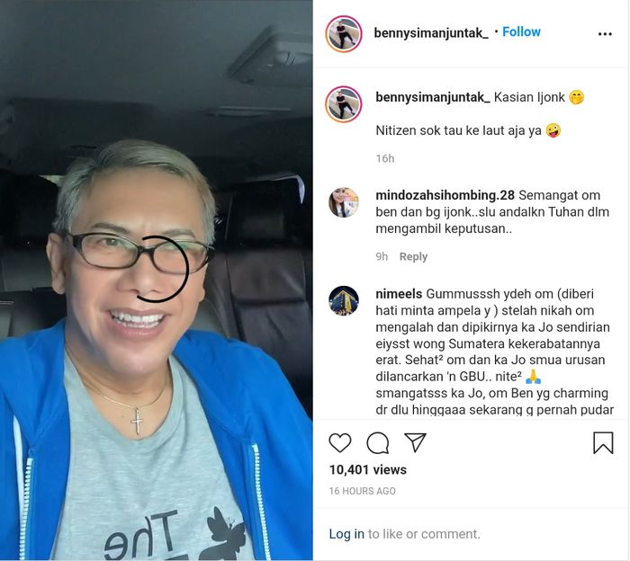Benny Simanjutak sebut Dhena Devanka drama queen.Instagram/@bennysimanjutak_