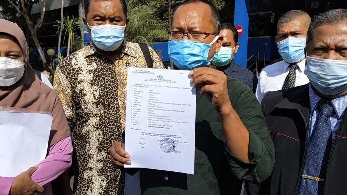 Kuasa hukum korban dugaan penipuan jabatan CPNS, Odie Hudiyanto melaporkan pasangan suami istri yang menjanjikan jabatan di sejumlah instansi di Polda Metro Jaya, Jumat (24/9/2021). 