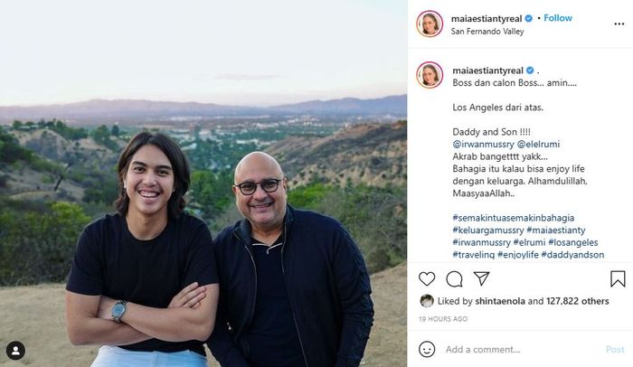 El Rumi dan Irwan Mussry saat bersama