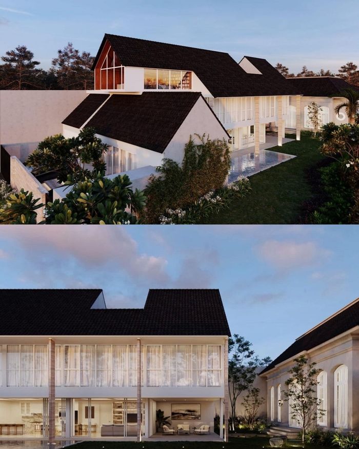 Desain rumah artis Ayu Dewi.