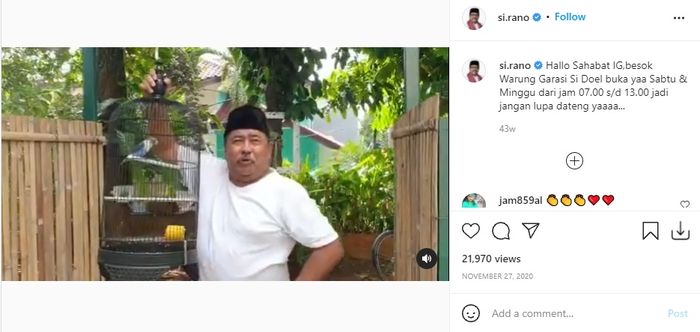 Rumah artis Rano Karno
