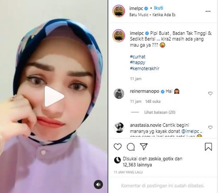 Postingan Imel Putri Cahyati