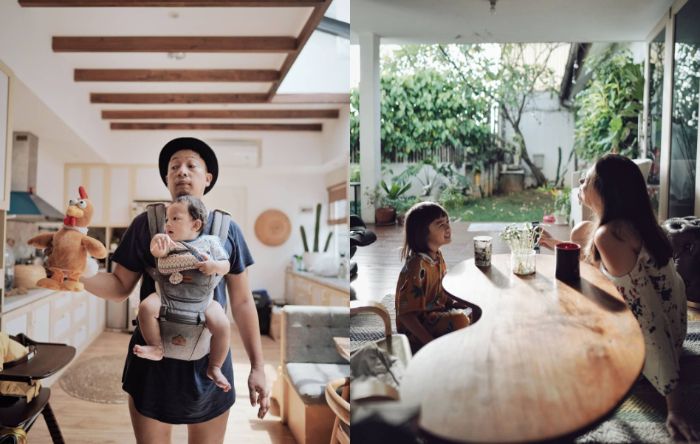 Dapur di rumah artis Ringgo Agus Rahman